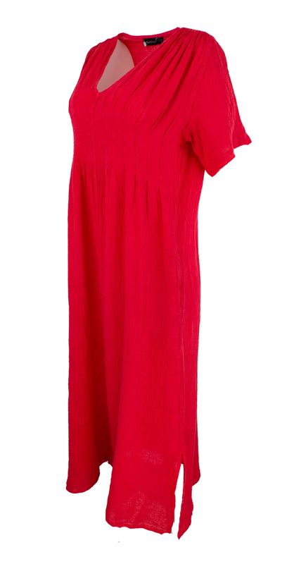 Boheme Lang Linkjole M/Kort Arm i Rasberry