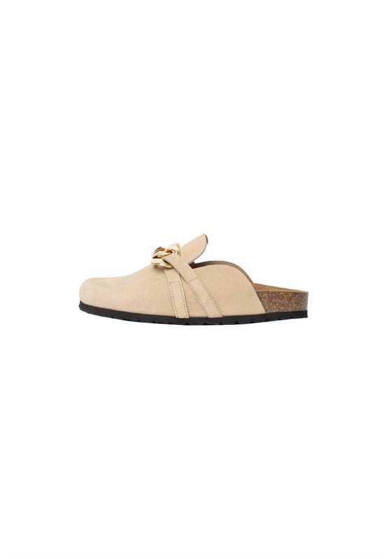 RE:Designed By Dixie Fenia Crocs/Sandal Nubuck Skinn Beige