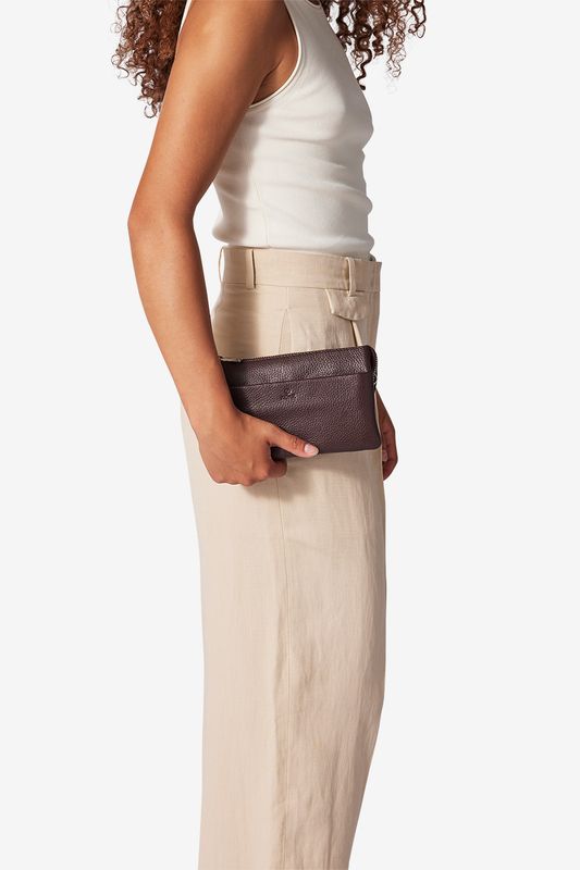 Adax Nellie Combi Clutch Burgundy