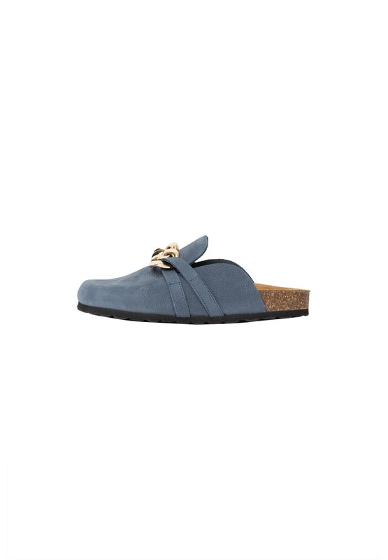 RE:Designed By Dixie Fenia Crocs/Sandal Nubuck Skinn Denim Blue