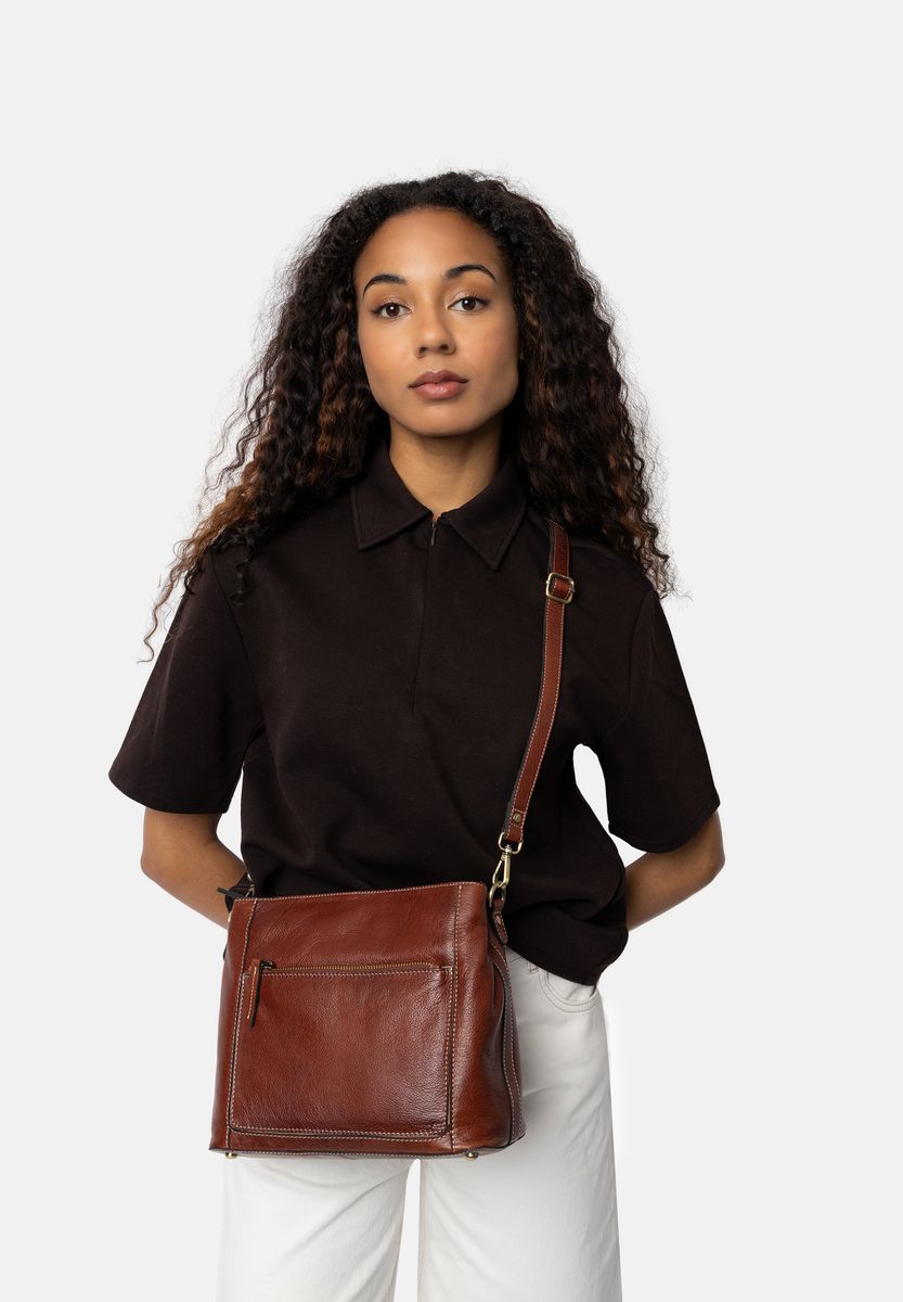 RE: Designed By Dixie Myra Small Cognac