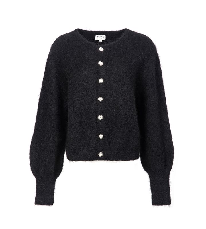 Close To My Heart Sonia Cardigan Black