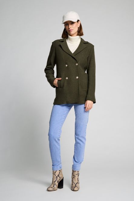 Hovedbilde Micha Boucle i Ullmix Olive Night