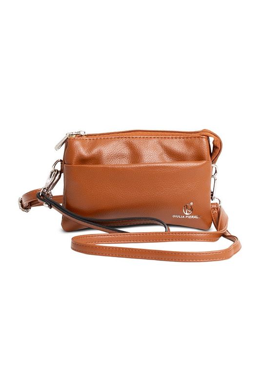 Giulia Pieralli Soft Walletbag i Brown