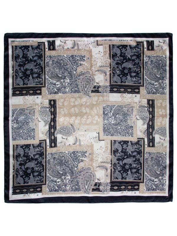 Intex Skjerf Paisley 70 X 70 Cm. i Black