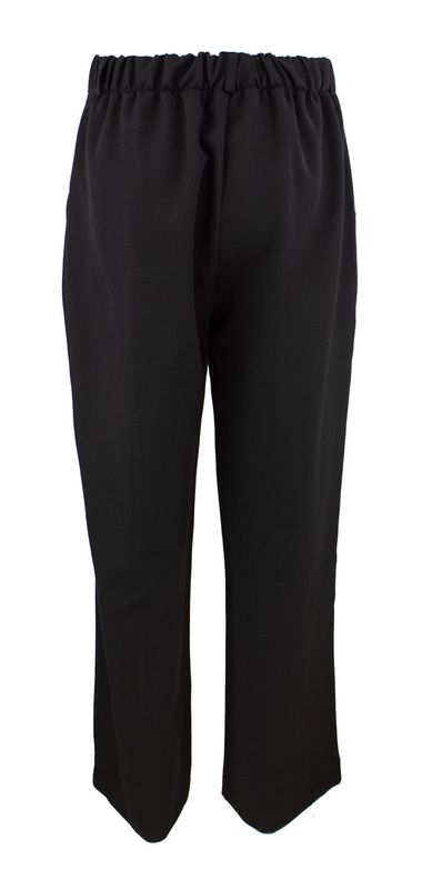 Boheme Bukser i Rett Fasong Black