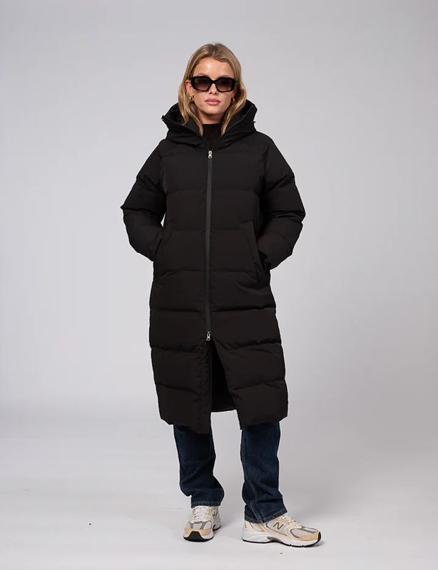 Clermonte Frostin Lang Dunjakke i Black