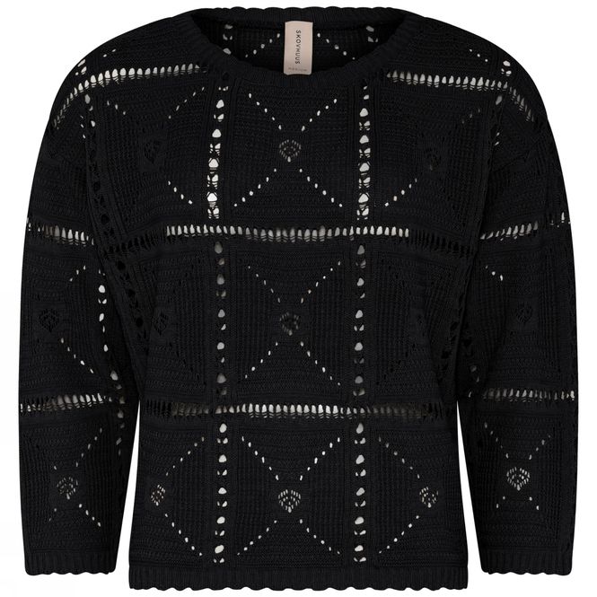 Hovedbilde Skovhuus Strikket Pullover i Black