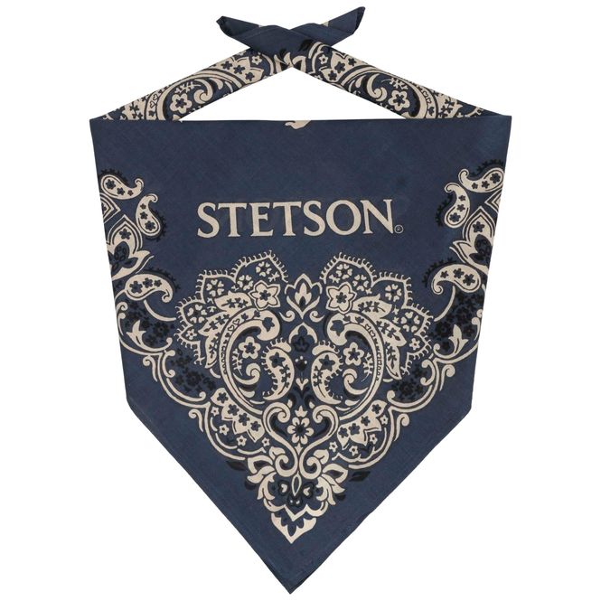 Hovedbilde Stetson Bandana Bomulls Skjerf i Blue