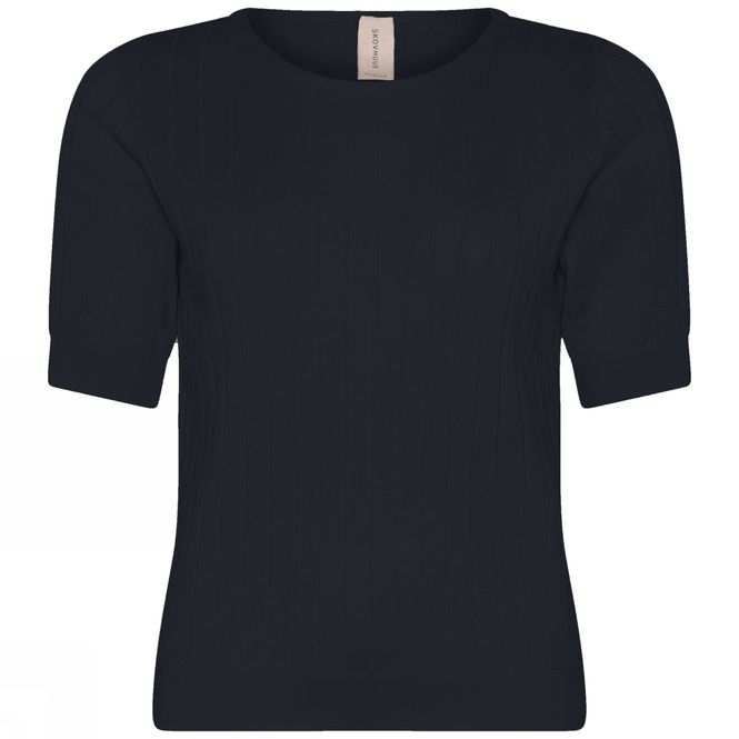 Hovedbilde Skovhuus Bomulls T-Shirt i Dark Navy