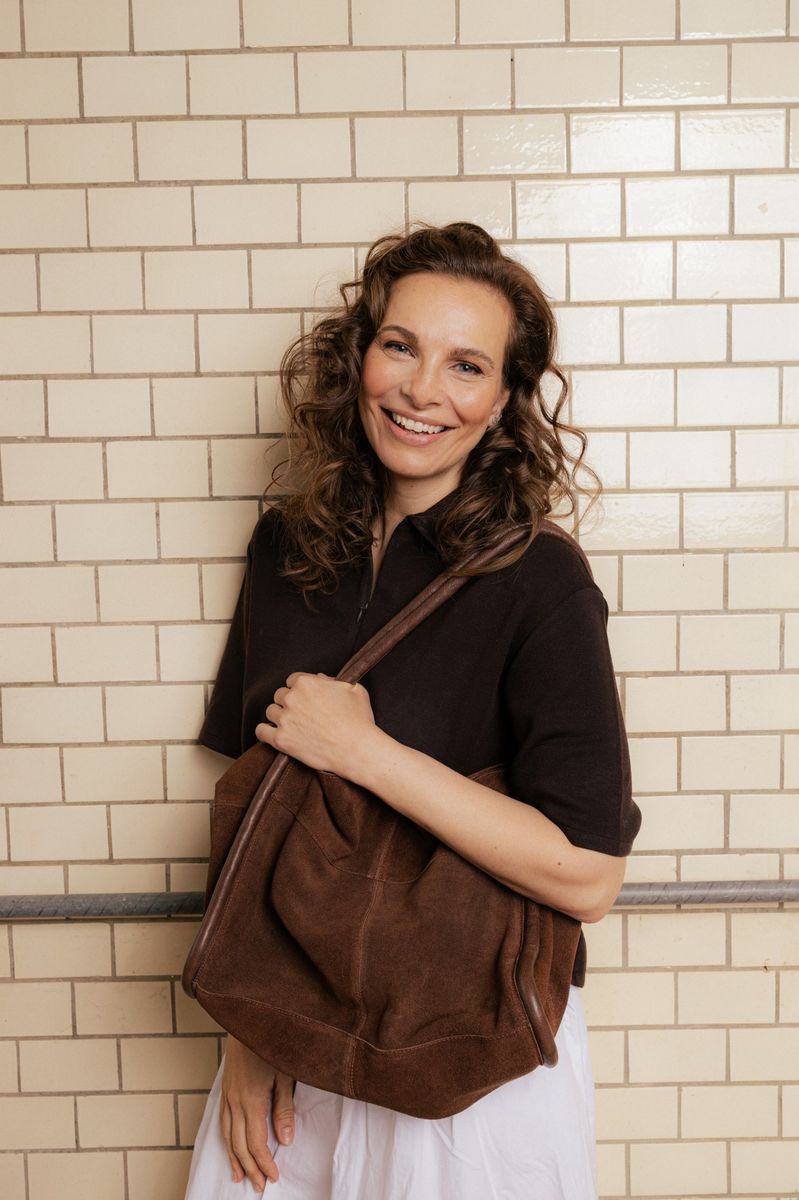 RE: Designed By Dixie Meno Shoulderbag i Woodsmoke