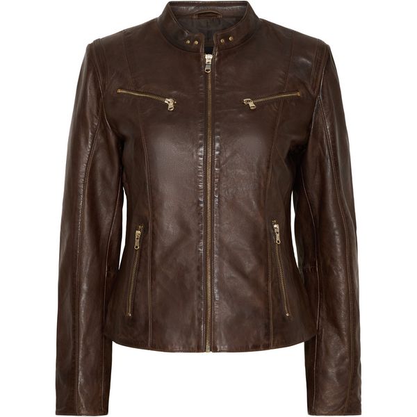 Hovedbilde BTF-CPH Biker Skinnjakke i Espresso