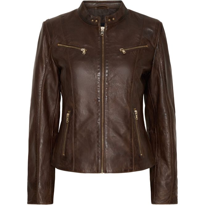 Hovedbilde BTF-CPH Biker Skinnjakke i Espresso