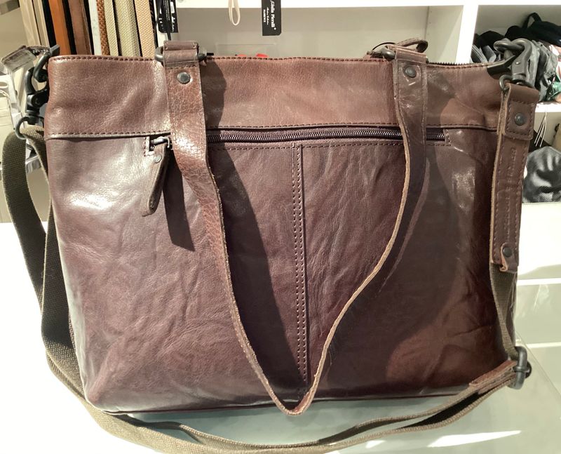 Spikes & Sparrow Tote Bag Dark Brown