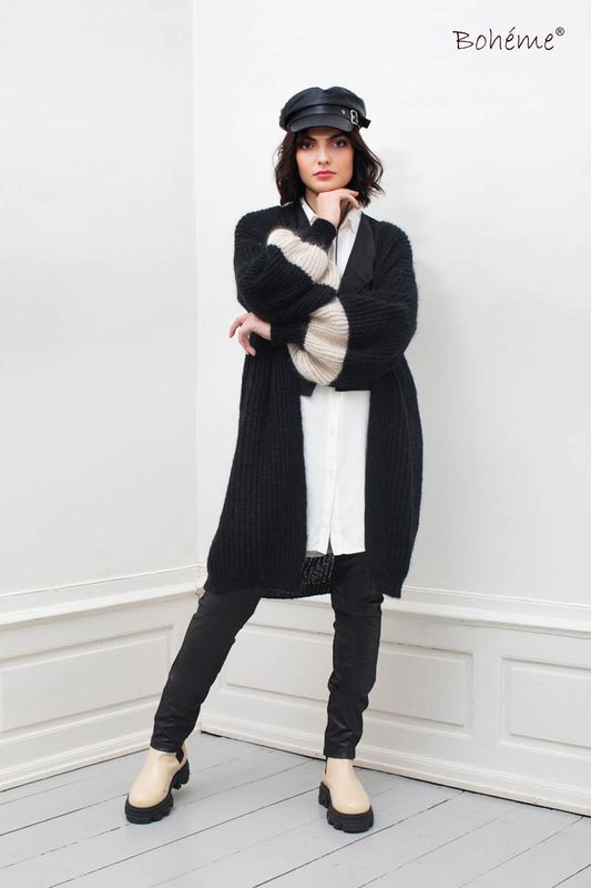 Boheme Satengbluse i Off White