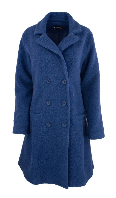 Boheme Vannavvisende Kåpe i Ullmix Blue