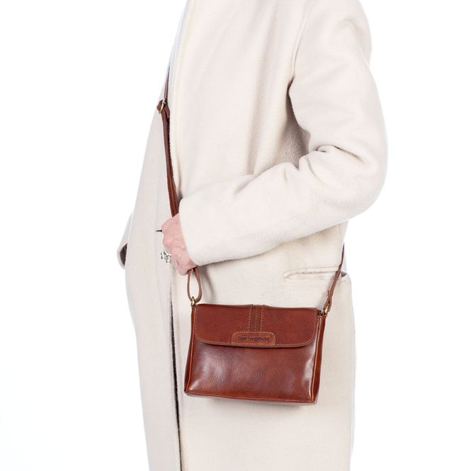 Hovedbilde Springfield Liten Crossover M/Klaff Cognac