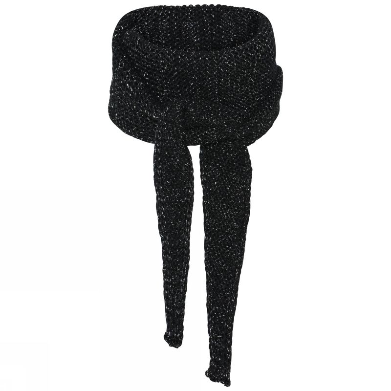 Skovhuus Glittery Skjerf i Black Onesize
