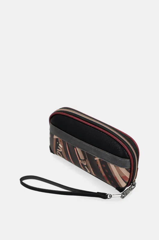 Anekke Clutch Dark i Brown/Multi