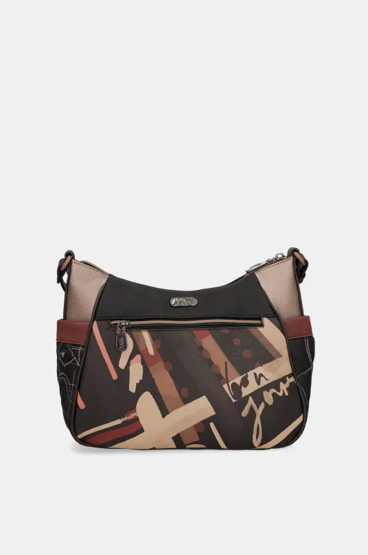 Anekke Crossoverbag Dark Brown/Multi