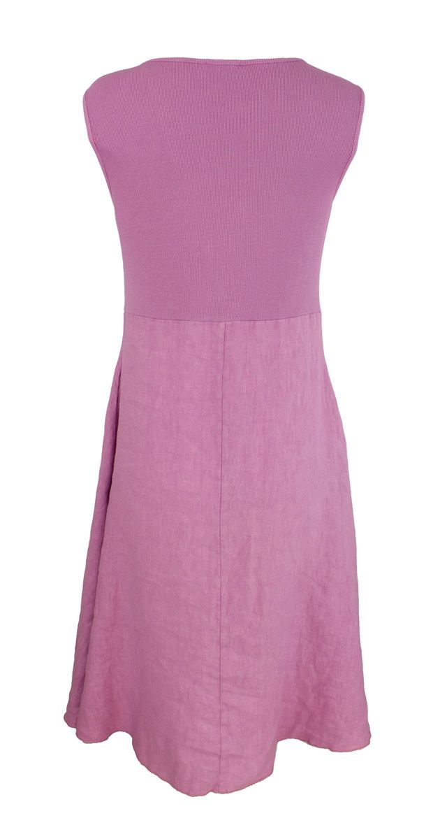 Boheme Linkjole M/Bomullsribb på Ryggen i Rose