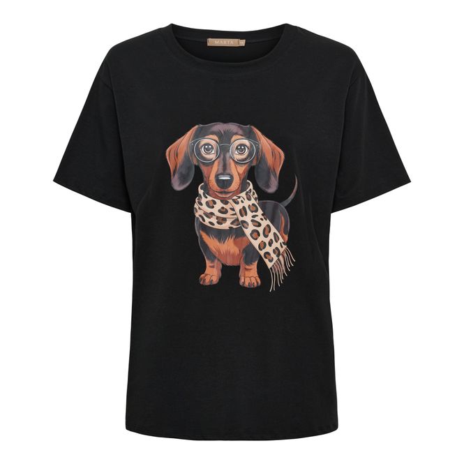 Hovedbilde Marta Du Chateau Inge T-Shirt i Black