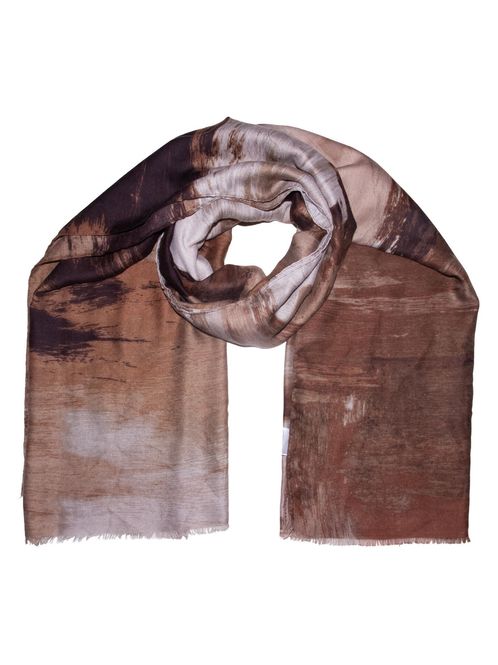 Hovedbilde Intex Skjerf Ton i Ton 90 X 80 Cm. i Brown