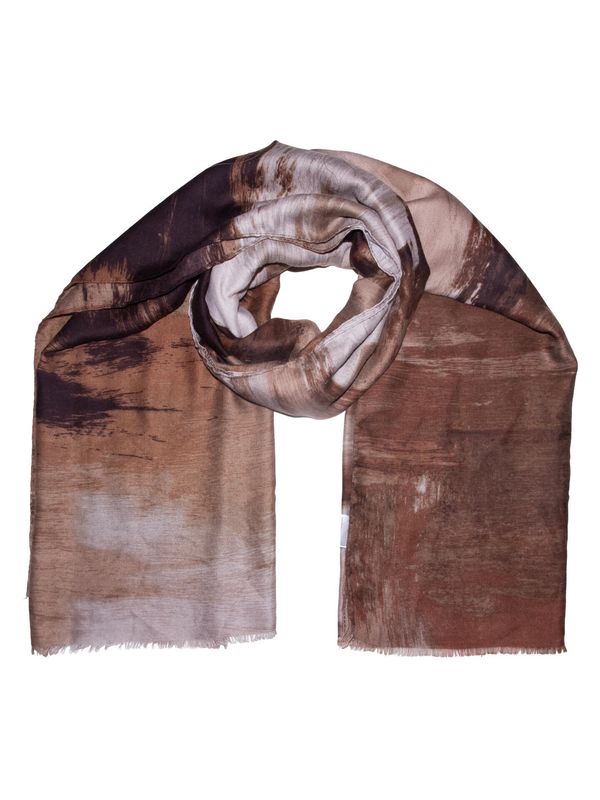 Intex Skjerf Ton i Ton 90 X 80 Cm. i Brown