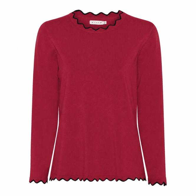 Hovedbilde Micha Jumper i Very Berry